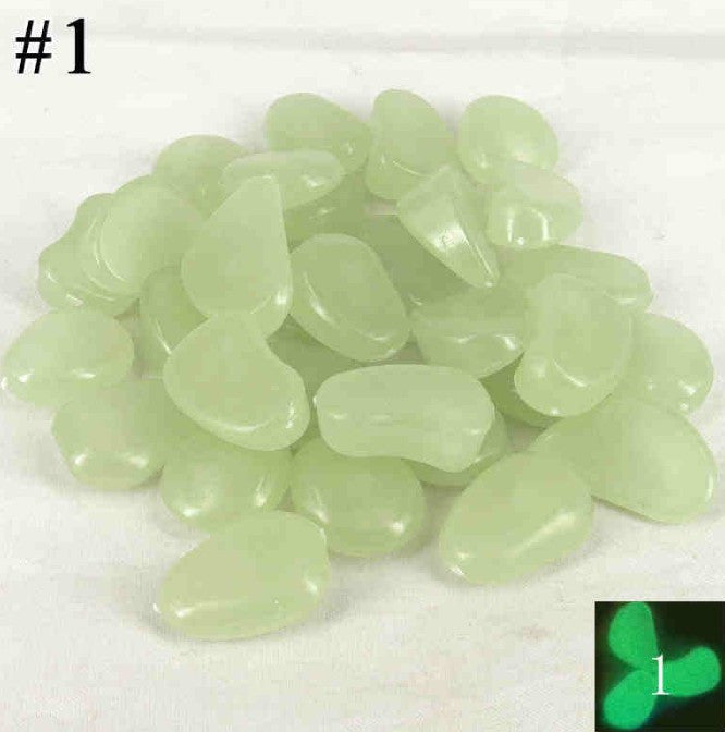 Glow In The Dark Luminous Pebbles Stones