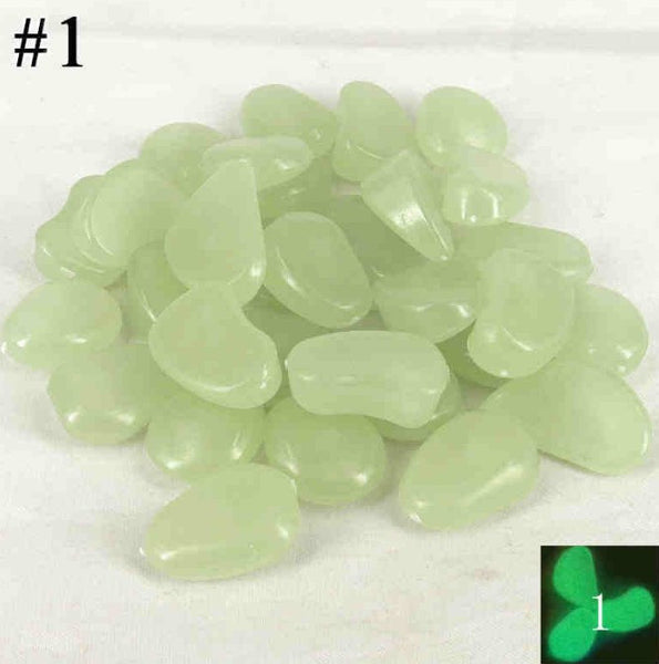 Glow In The Dark Luminous Pebbles Stones