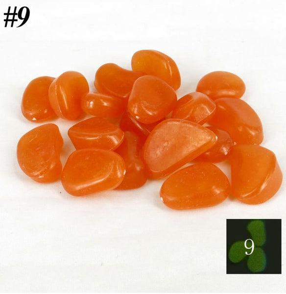 Glow In The Dark Luminous Pebbles Stones